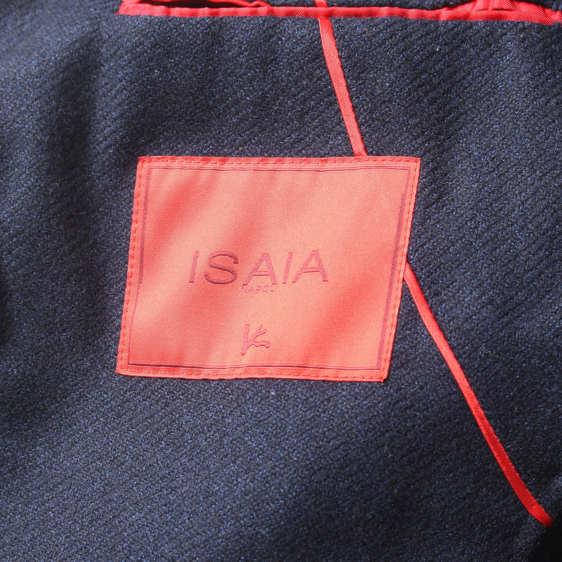 テーラードジャケット ウール カシミヤ ネイビー イザイア アウター ISAIA