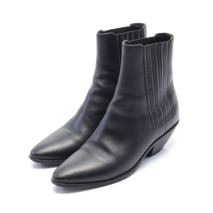 West 45 Chelsea boots ショート ブーツ レザー ブラック サンローランパリ シューズ SAINT LAURENT PARIS