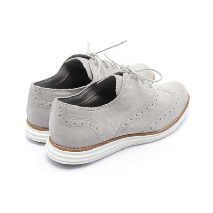 ドレスシューズ スエード ライトグレー コールハーン シューズ Cole Haan