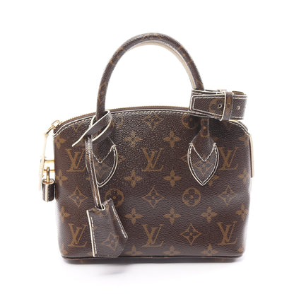 ロックイットBB シャイニーモノグラム ハンドバッグ PVC ブラウン ルイヴィトン バッグ LOUIS VUITTON