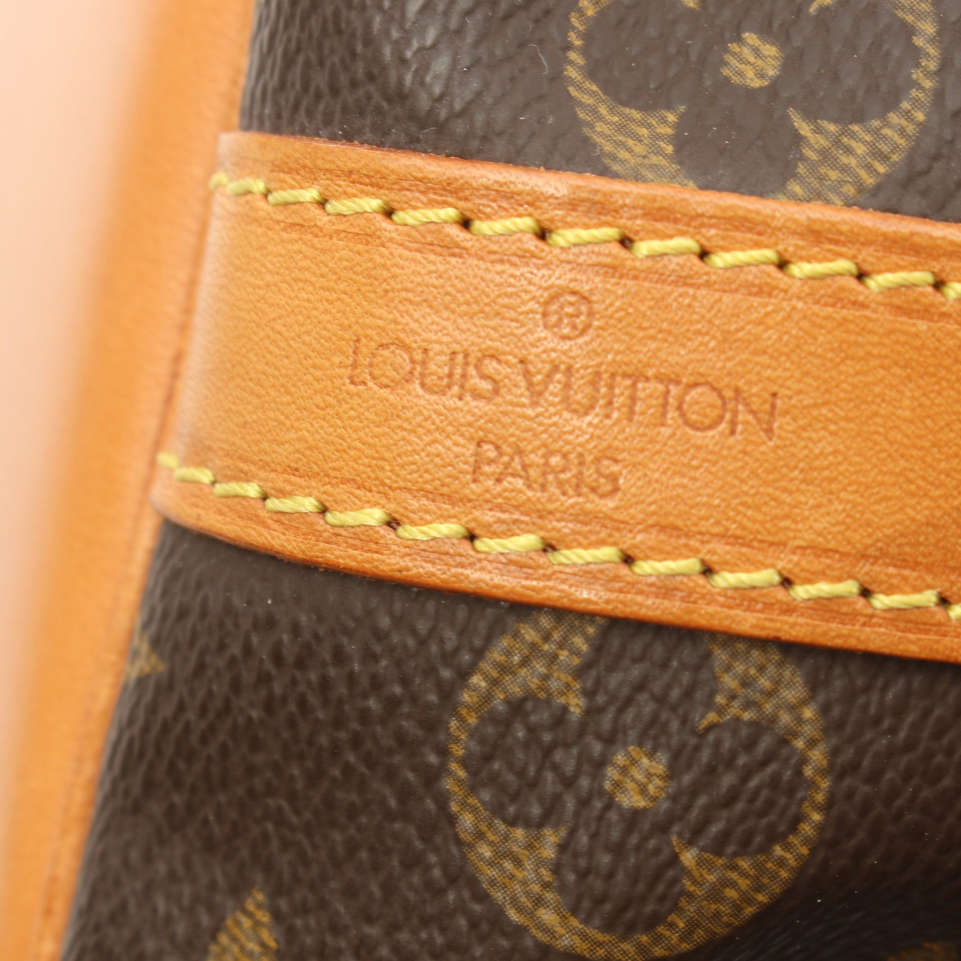 プチノエ モノグラム ショルダーバッグ PVC レザー ブラウン ルイヴィトン バッグ LOUIS VUITTON