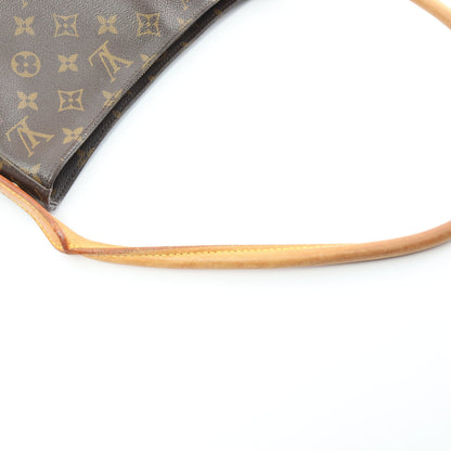 ルーピングGM モノグラム ショルダーバッグ PVC レザー ブラウン ルイヴィトン バッグ LOUIS VUITTON