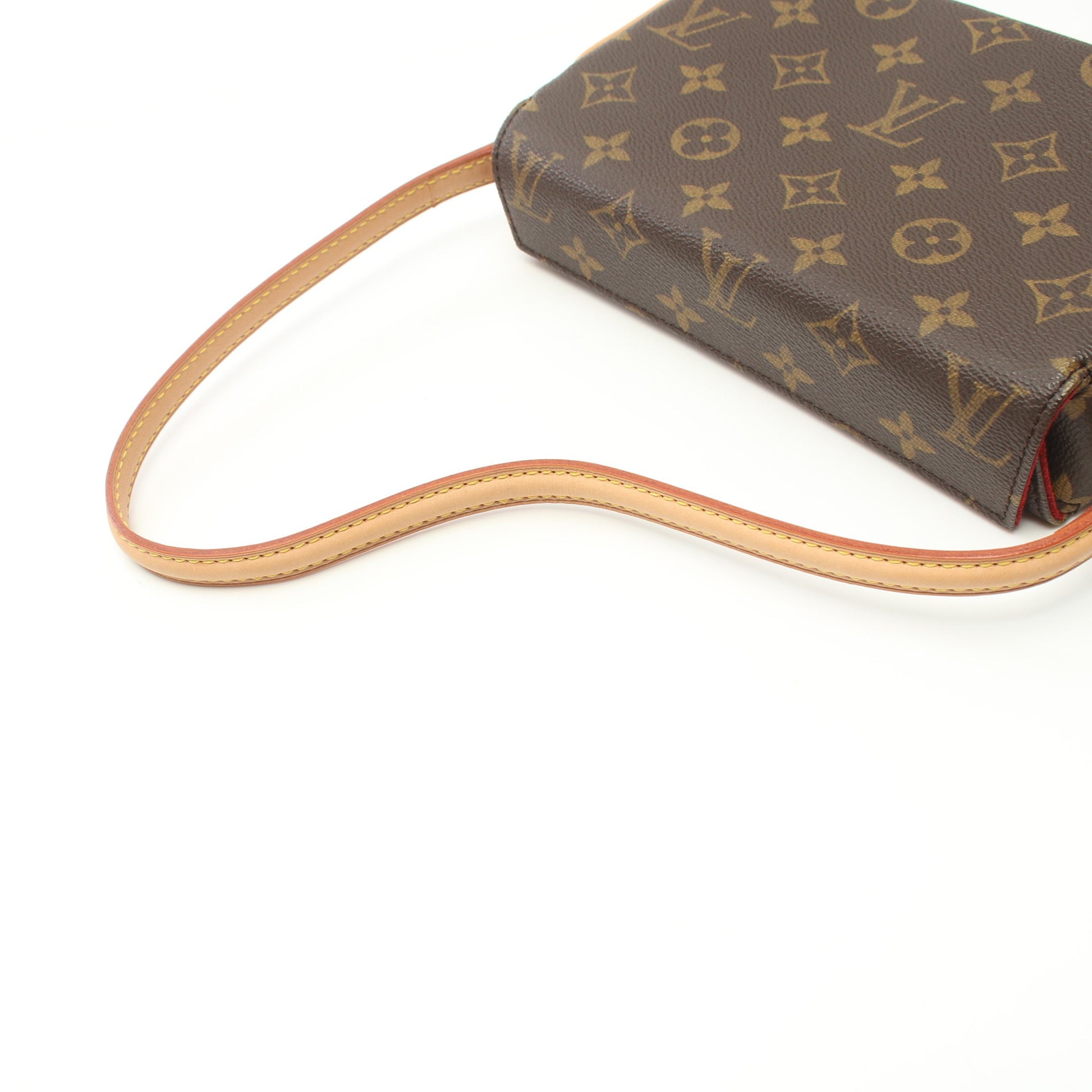 レシタル モノグラム ハンドバッグ PVC レザー ブラウン ルイヴィトン バッグ LOUIS VUITTON