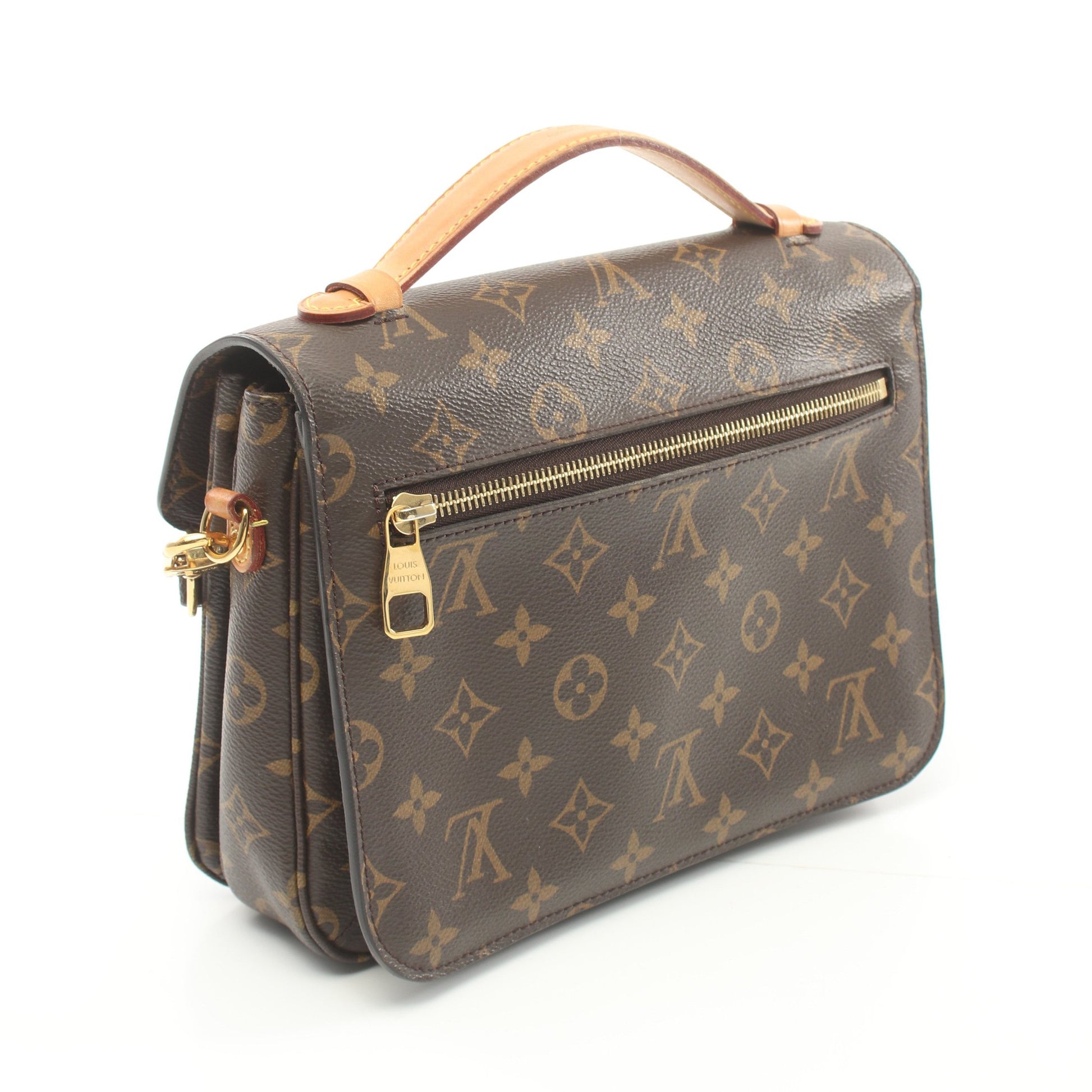 ポシェット メティス MM モノグラム ハンドバッグ PVC レザー ブラウン 2WAY ルイヴィトン バッグ LOUIS VUITTON