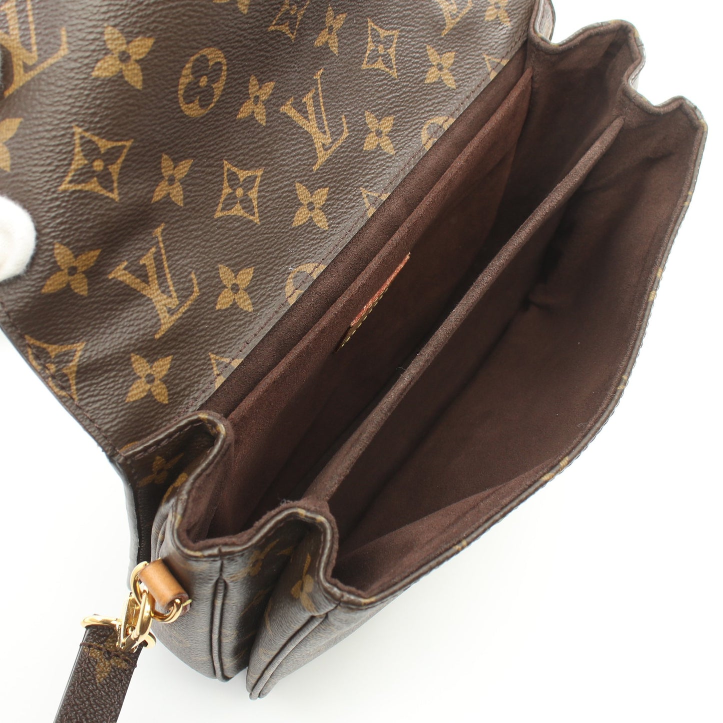 ポシェット メティス MM モノグラム ハンドバッグ PVC レザー ブラウン 2WAY ルイヴィトン バッグ LOUIS VUITTON