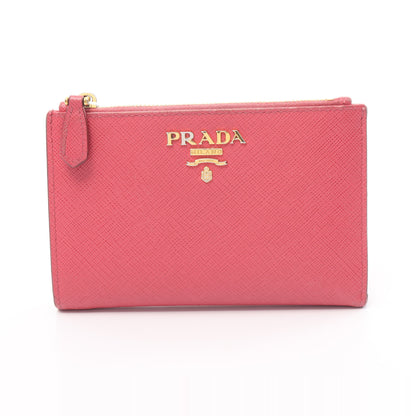 SAFFIANO METAL 二つ折り財布 サフィアーノレザー ピンク プラダ 財布・小物 PRADA