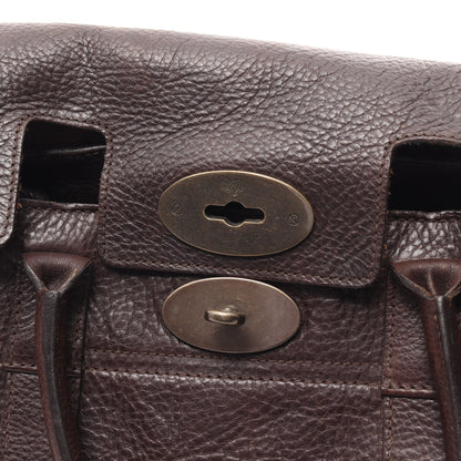 LEDBURY DARWIN ハンドバッグ レザー ダークブラウン マルベリー バッグ MULBERRY