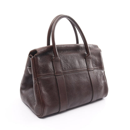 LEDBURY DARWIN ハンドバッグ レザー ダークブラウン マルベリー バッグ MULBERRY