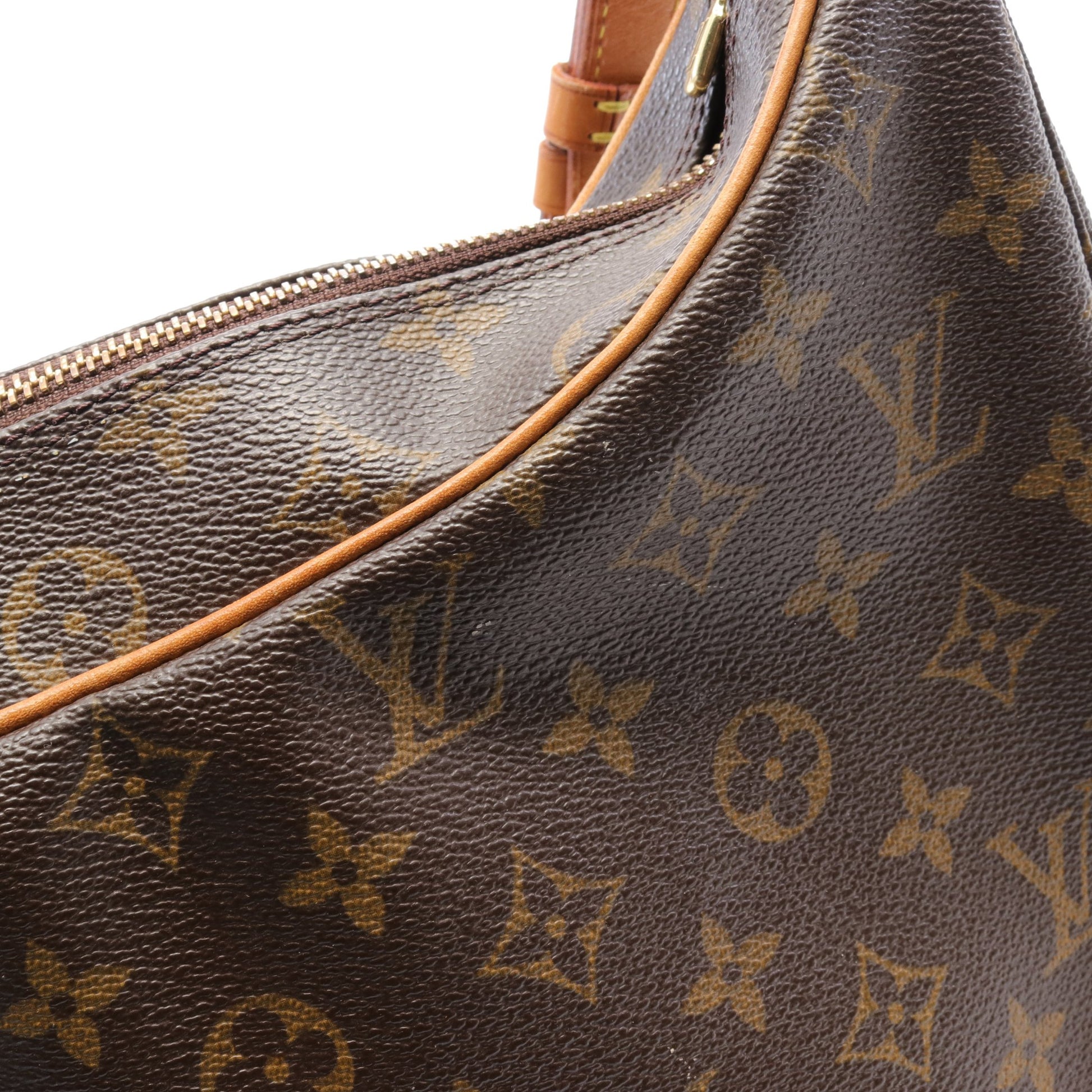 ブローニュPM モノグラム ショルダーバッグ PVC レザー ブラウン ルイヴィトン バッグ LOUIS VUITTON