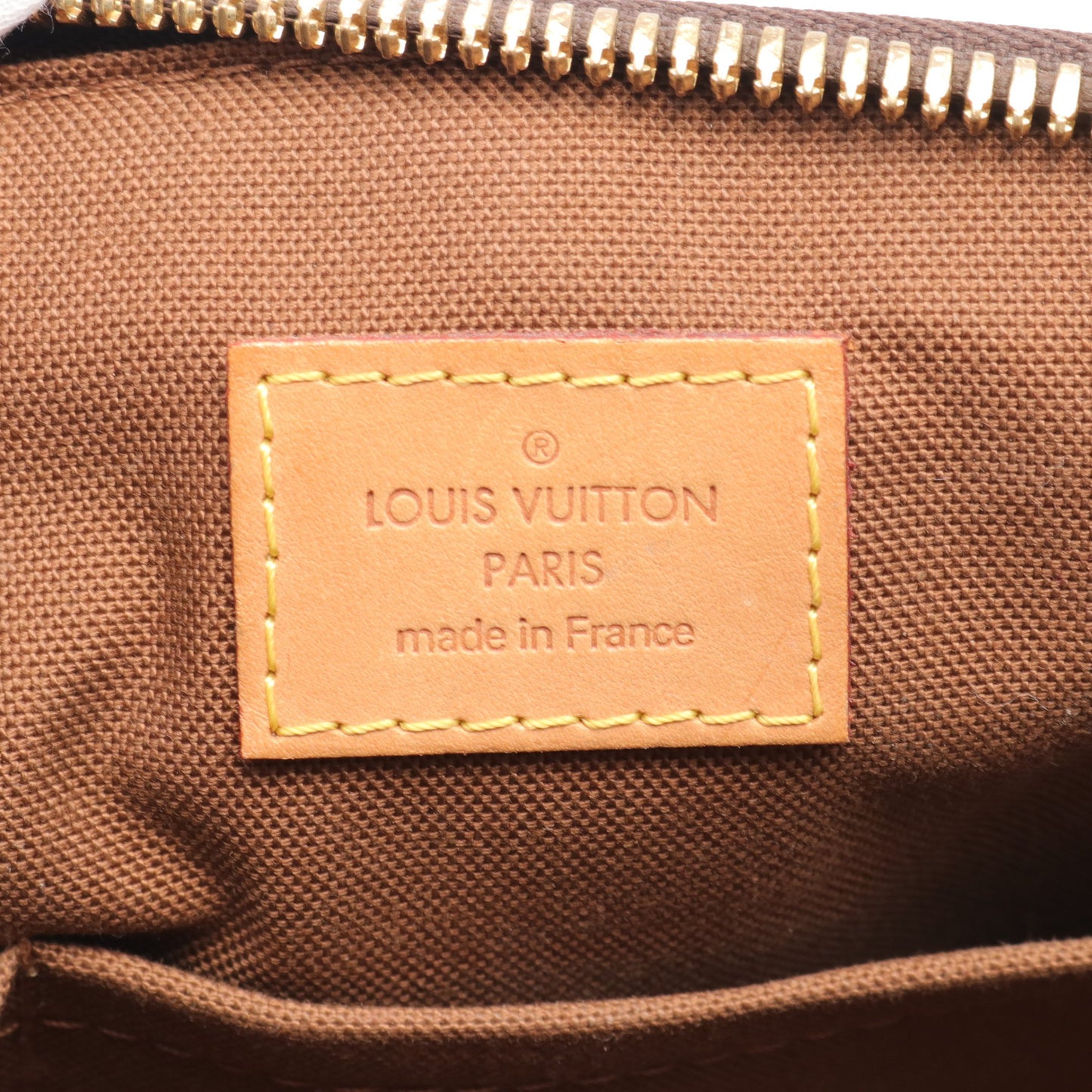 ティヴォリPM モノグラム ハンドバッグ PVC レザー ブラウン ルイヴィトン バッグ LOUIS VUITTON