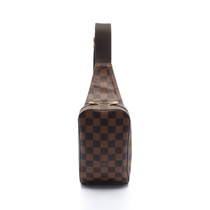 ジェロニモス ダミエエベヌ ボディバッグ PVC ブラウン ルイヴィトン バッグ LOUIS VUITTON