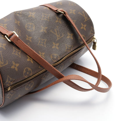 パピヨン26 モノグラム 旧型 ハンドバッグ PVC レザー ブラウン ルイヴィトン バッグ LOUIS VUITTON