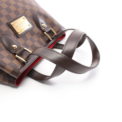 ハムステッドPM ダミエエベヌ ハンドバッグ トートバッグ PVC レザー ブラウン ルイヴィトン バッグ LOUIS VUITTON