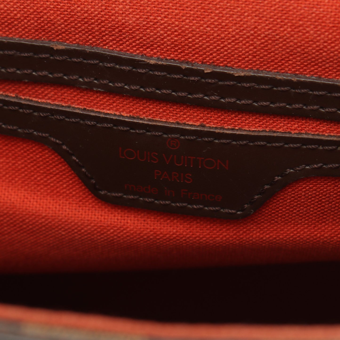 ソーホー ダミエエベヌ バックパック リュックサック PVC レザー ブラウン ルイヴィトン バッグ LOUIS VUITTON