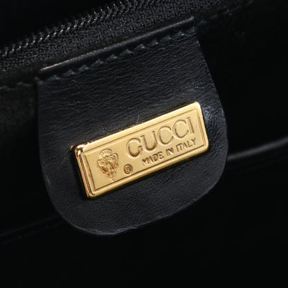 バンブー ハンドバッグ レザー ブラック 2WAY グッチ バッグ GUCCI