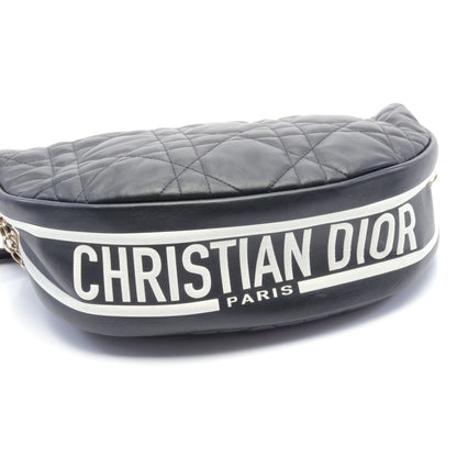 VIBE ホーボー ショルダーバッグ レザー ブラック ホワイト 2WAY クリスチャンディオール バッグ Christian Dior