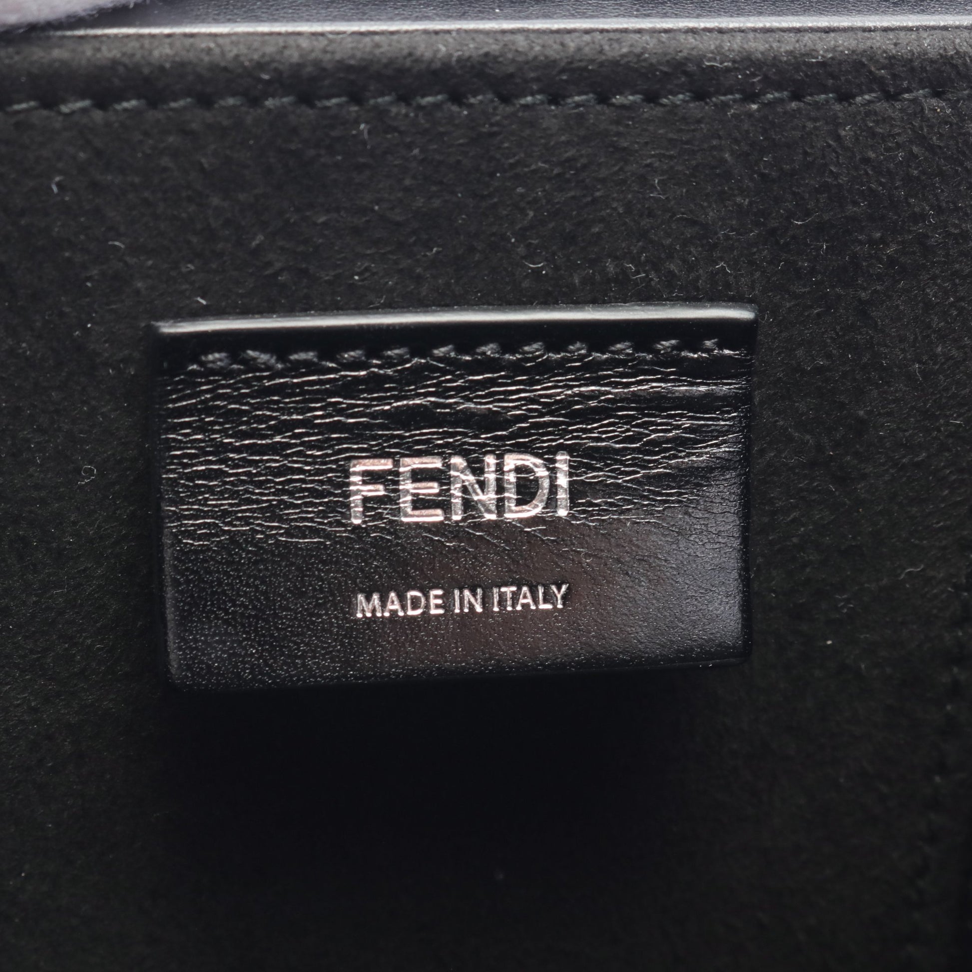 ボックス ショルダーバッグ レザー ブラック フェンディ バッグ FENDI