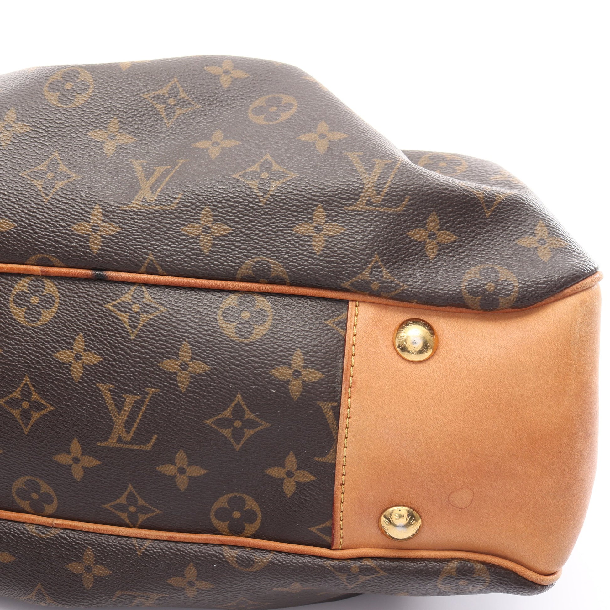 ボエシMM モノグラム ショルダーバッグ PVC レザー ブラウン ルイヴィトン バッグ LOUIS VUITTON