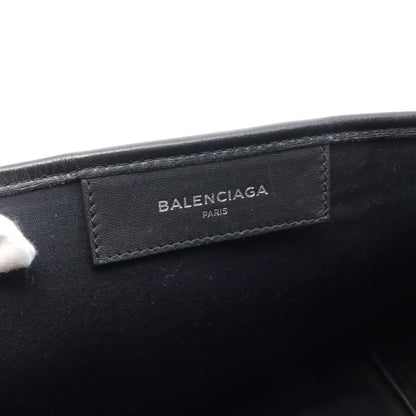 NAVY CABAS S ネイビーカバ ハンドバッグ トートバッグ レザー ブラック バレンシアガ バッグ BALENCIAGA