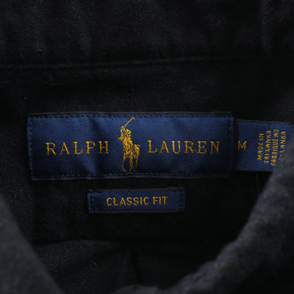 ポロベア シャツ 刺繍 コットン ブラック ラルフローレン トップス RALPH LAUREN