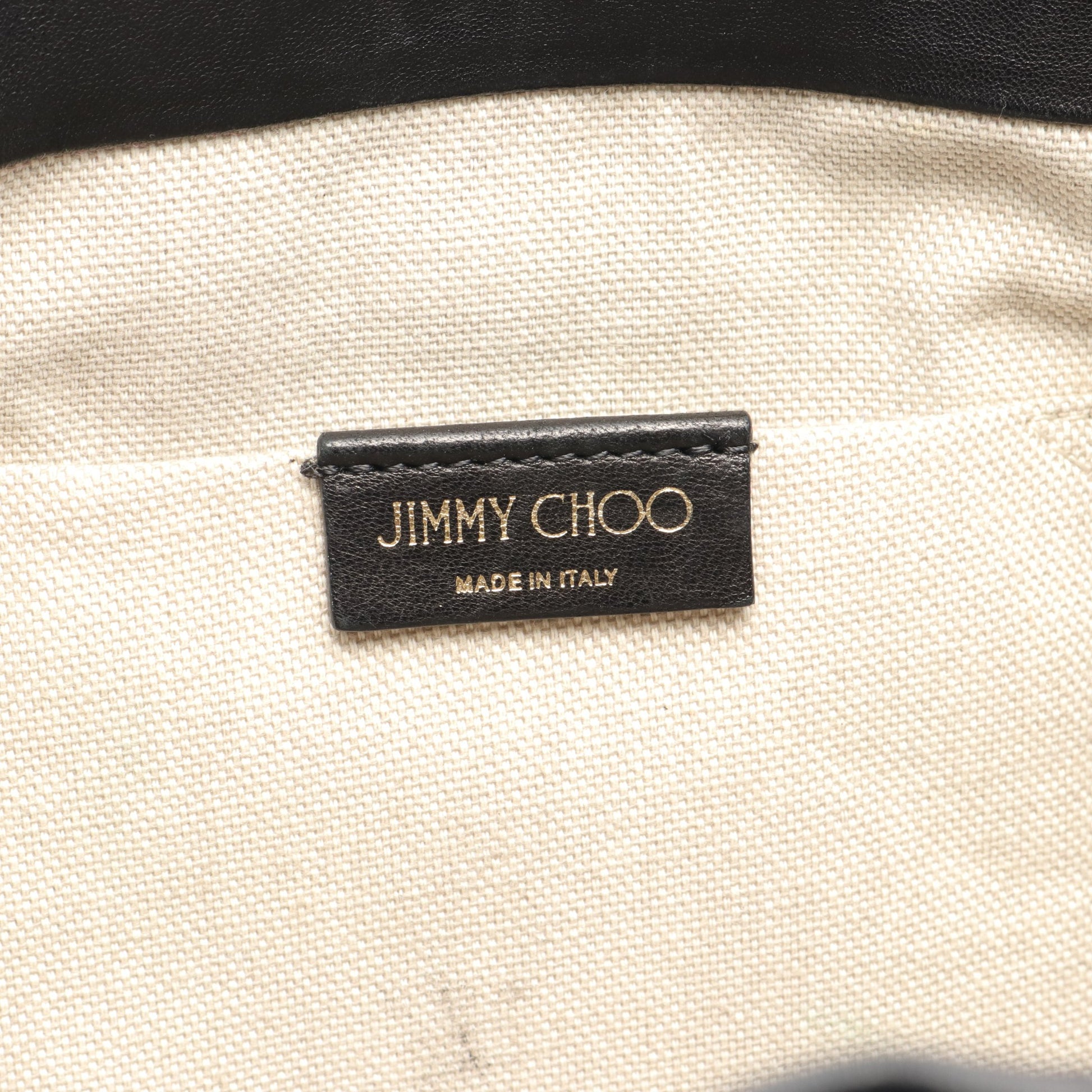 JUNO S ジュノ ショルダーバッグ レザー ブラック スタースタッズ 巾着 ジミーチュウ バッグ JIMMY CHOO