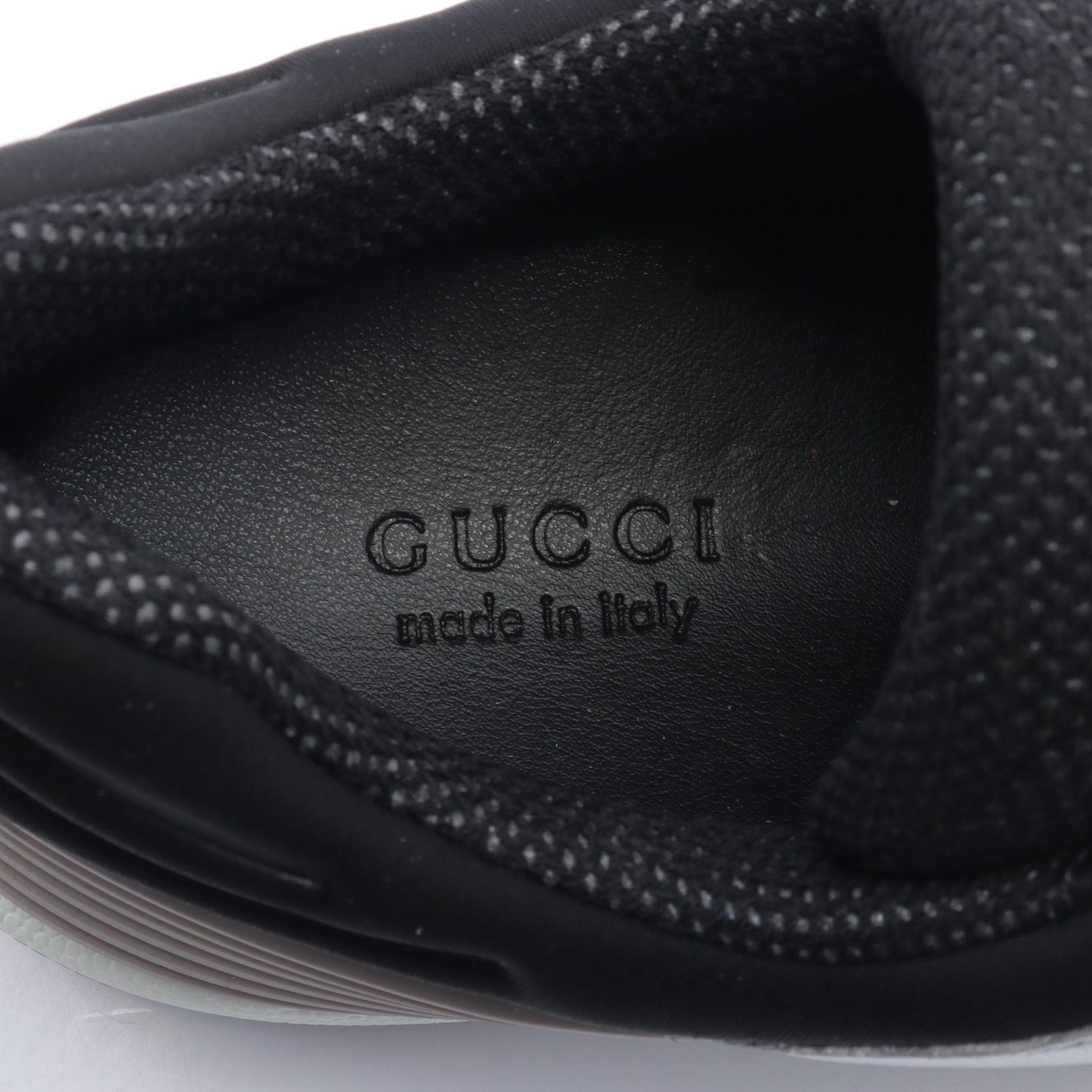 BASKET LOW スニーカー レザー ファブリック シルバー グレーベージュ ブラック メタリック グッチ シューズ GUCCI