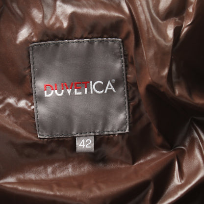 ダウンコート ウール カシミヤ ダークグレー デュベティカ アウター DUVETICA