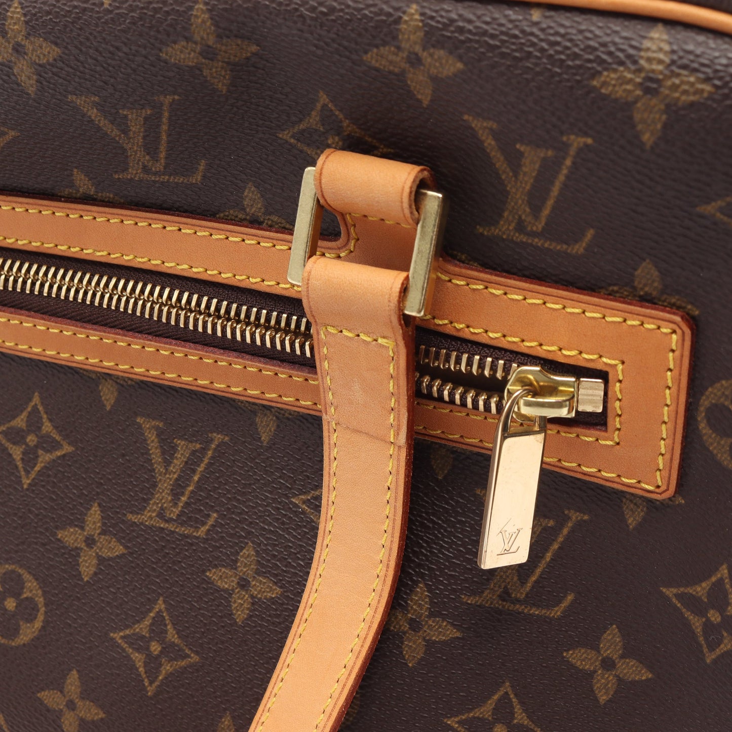 シテGM モノグラム ショルダーバッグ PVC レザー ブラウン ルイヴィトン バッグ LOUIS VUITTON