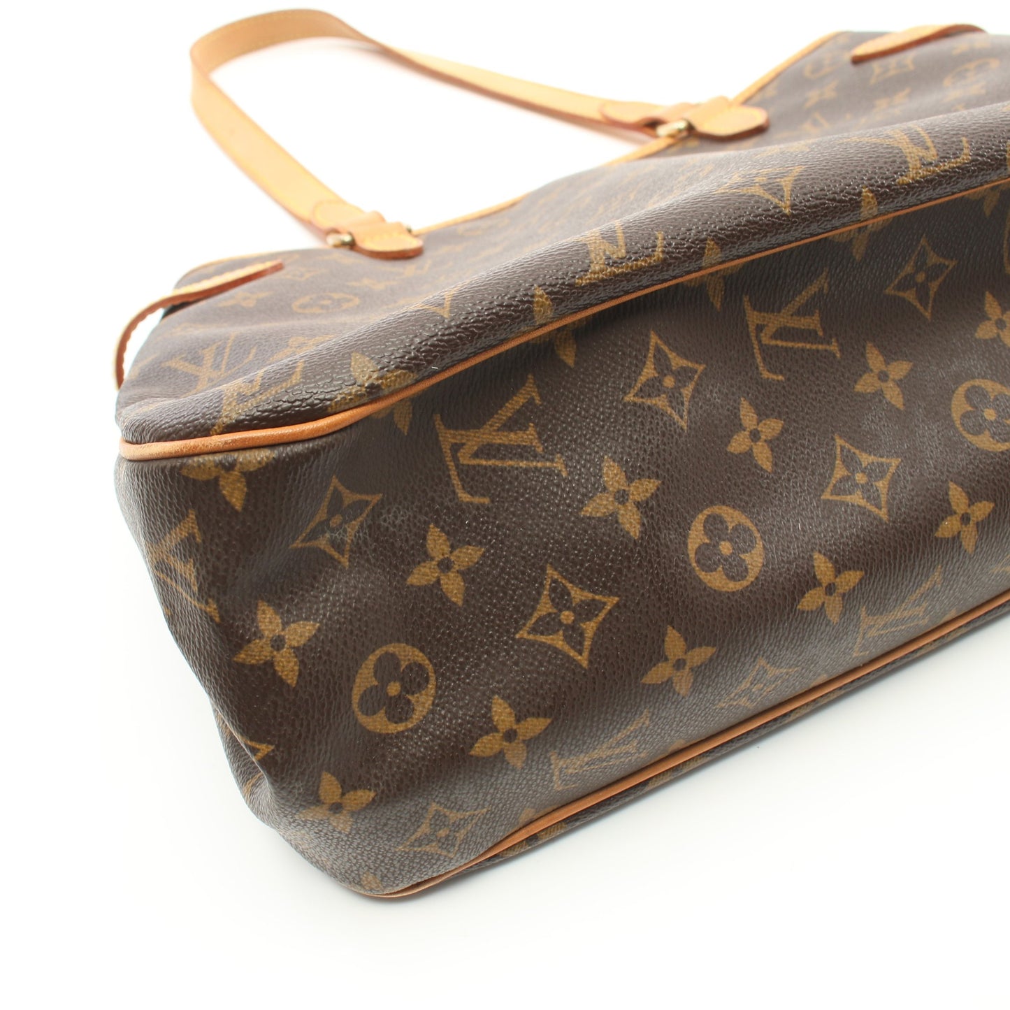 バティニョール オリゾンタル モノグラム ショルダーバッグ PVC レザー ブラウン ルイヴィトン バッグ LOUIS VUITTON