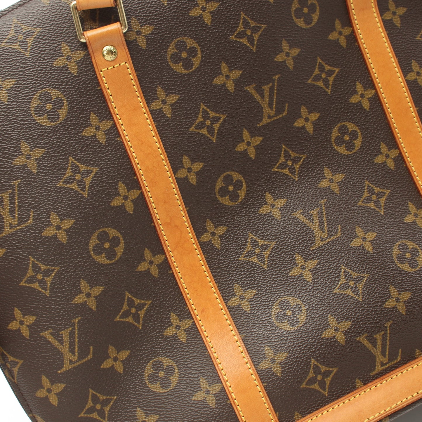 バビロン モノグラム ショルダーバッグ PVC レザー ブラウン ルイヴィトン バッグ LOUIS VUITTON