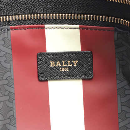 FOLDABLE TOTE ショルダーバッグ トートバッグ ナイロン レザー ダークグレー レッド ホワイト バリー バッグ BALLY