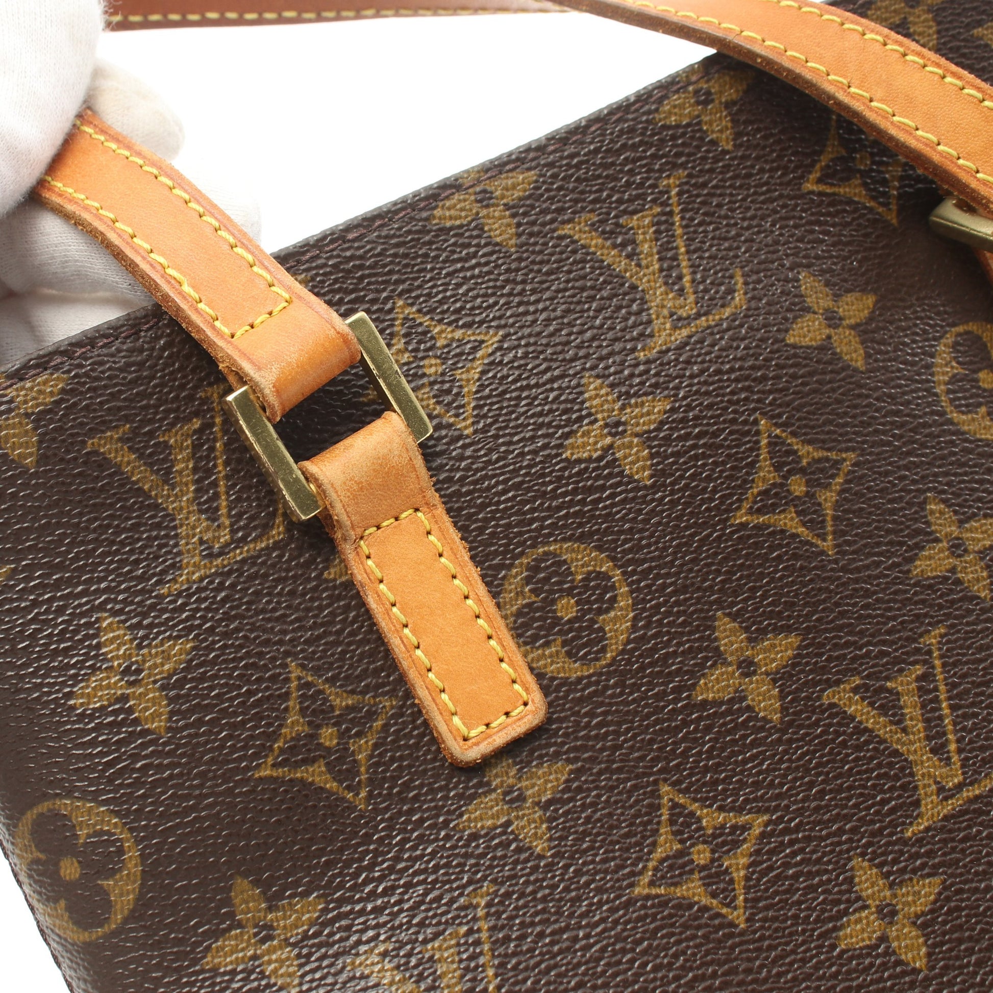 ヴァヴァンPM モノグラム ハンドバッグ PVC レザー ブラウン ルイヴィトン バッグ LOUIS VUITTON