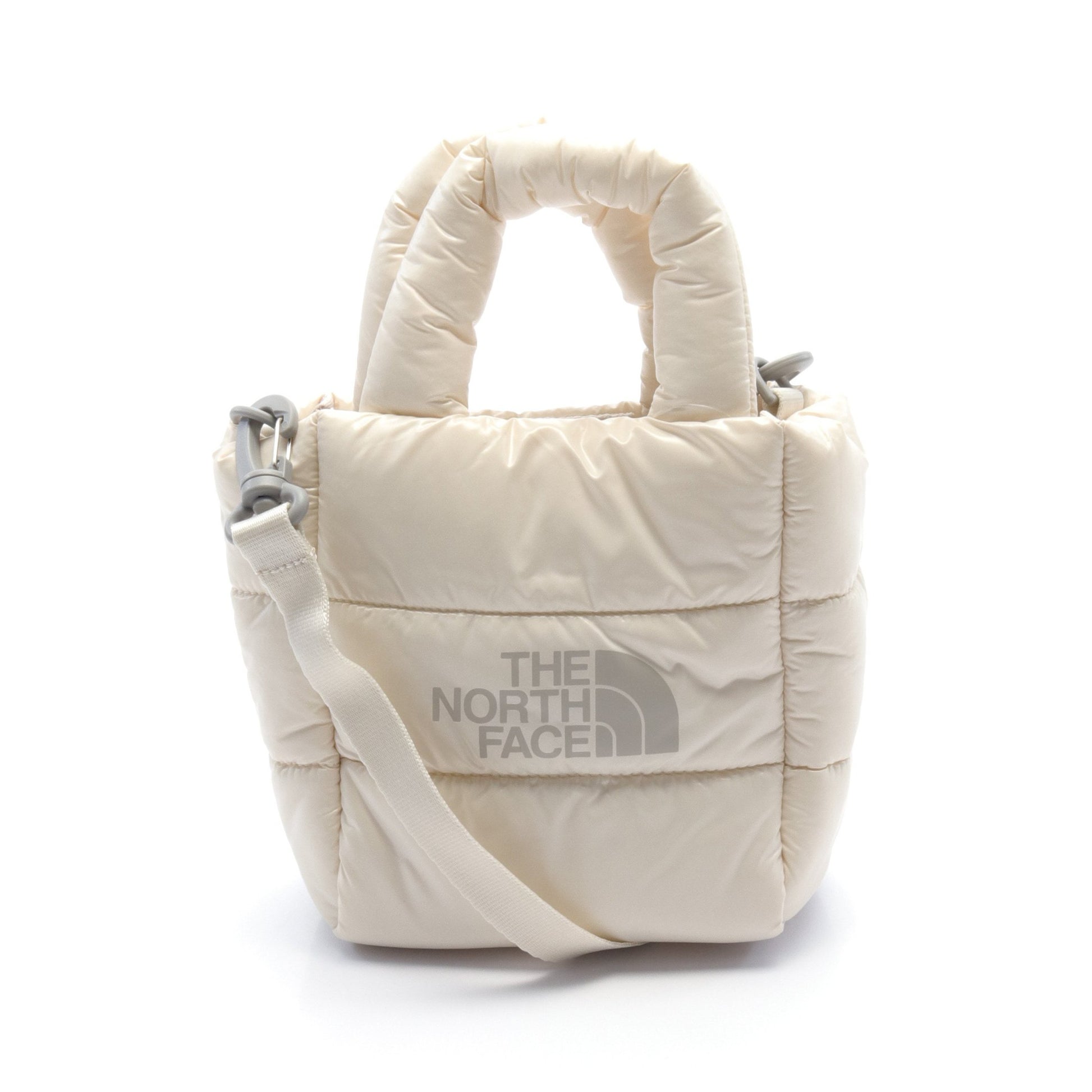 PLUMPYPLUMPY TOTE ハンドバッグ ナイロン アイボリー 2WAY ザノースフェイス バッグ THE NORTH FACE