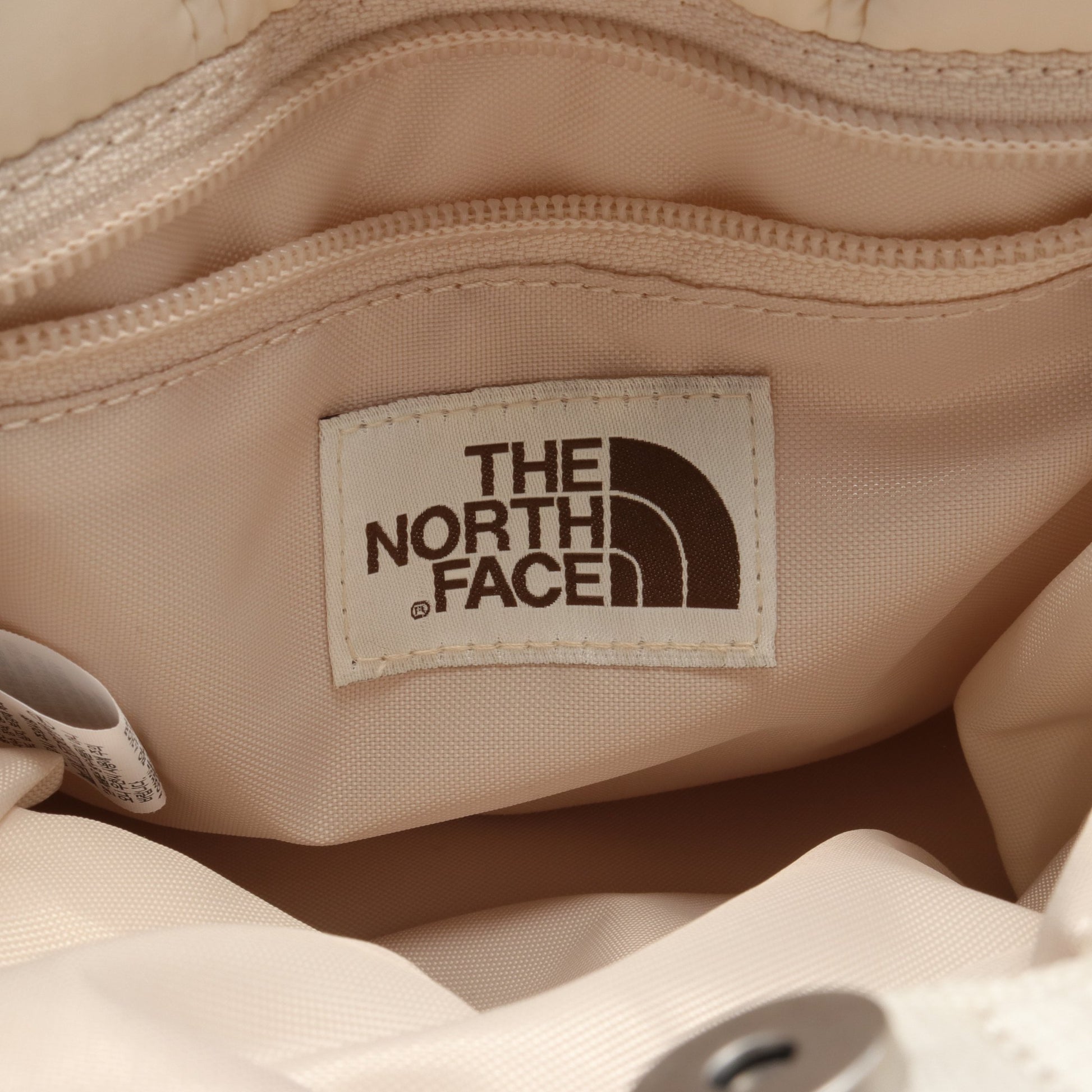 PLUMPYPLUMPY TOTE ハンドバッグ ナイロン アイボリー 2WAY ザノースフェイス バッグ THE NORTH FACE