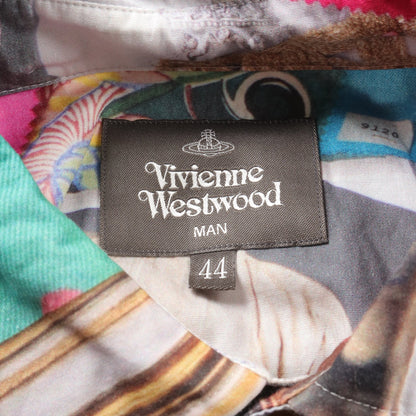 MOODBOARD PRINT シャツ コットン マルチカラー ヴィヴィアンウエストウッドマン トップス Vivienne Westwood MAN