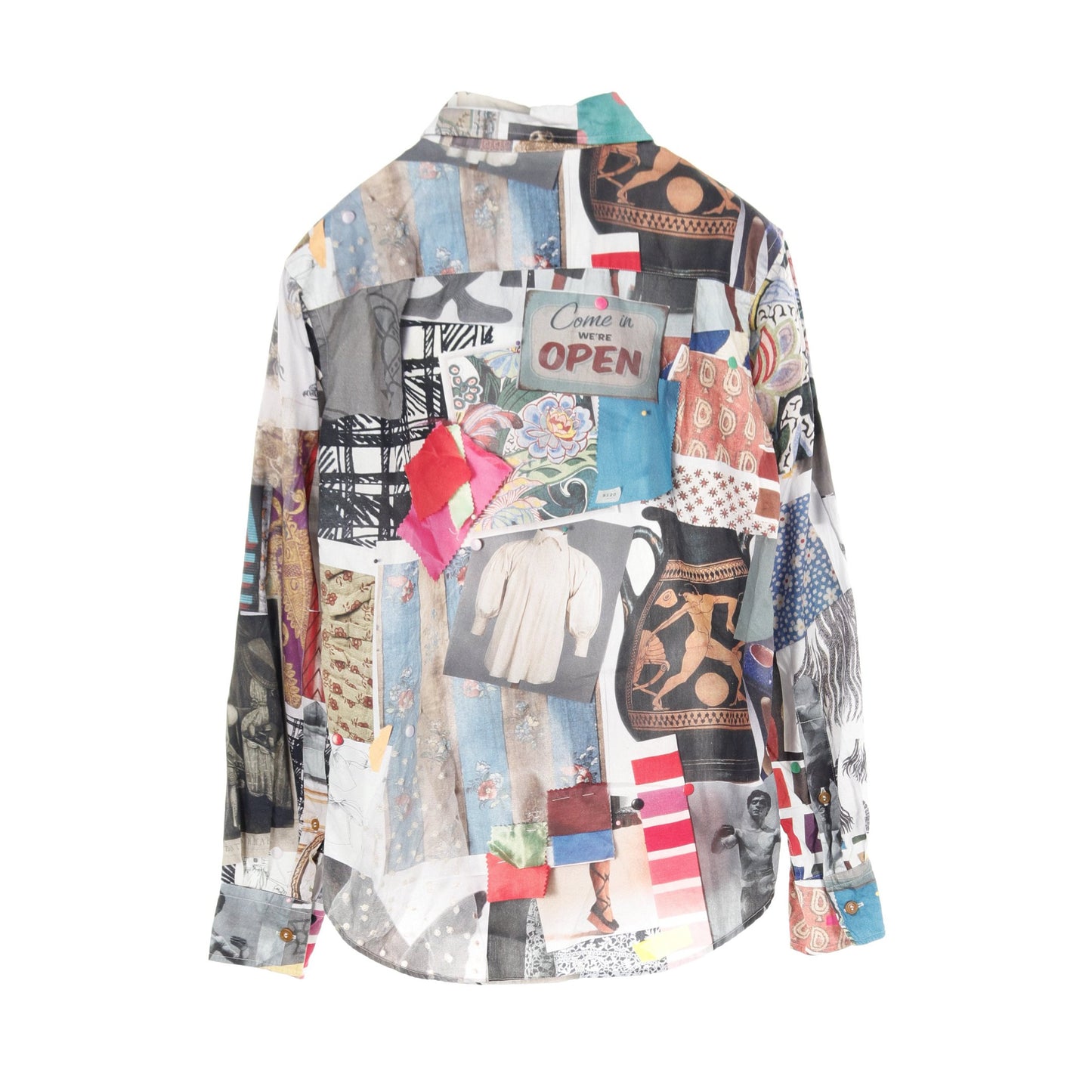 MOODBOARD PRINT シャツ コットン マルチカラー ヴィヴィアンウエストウッドマン トップス Vivienne Westwood MAN