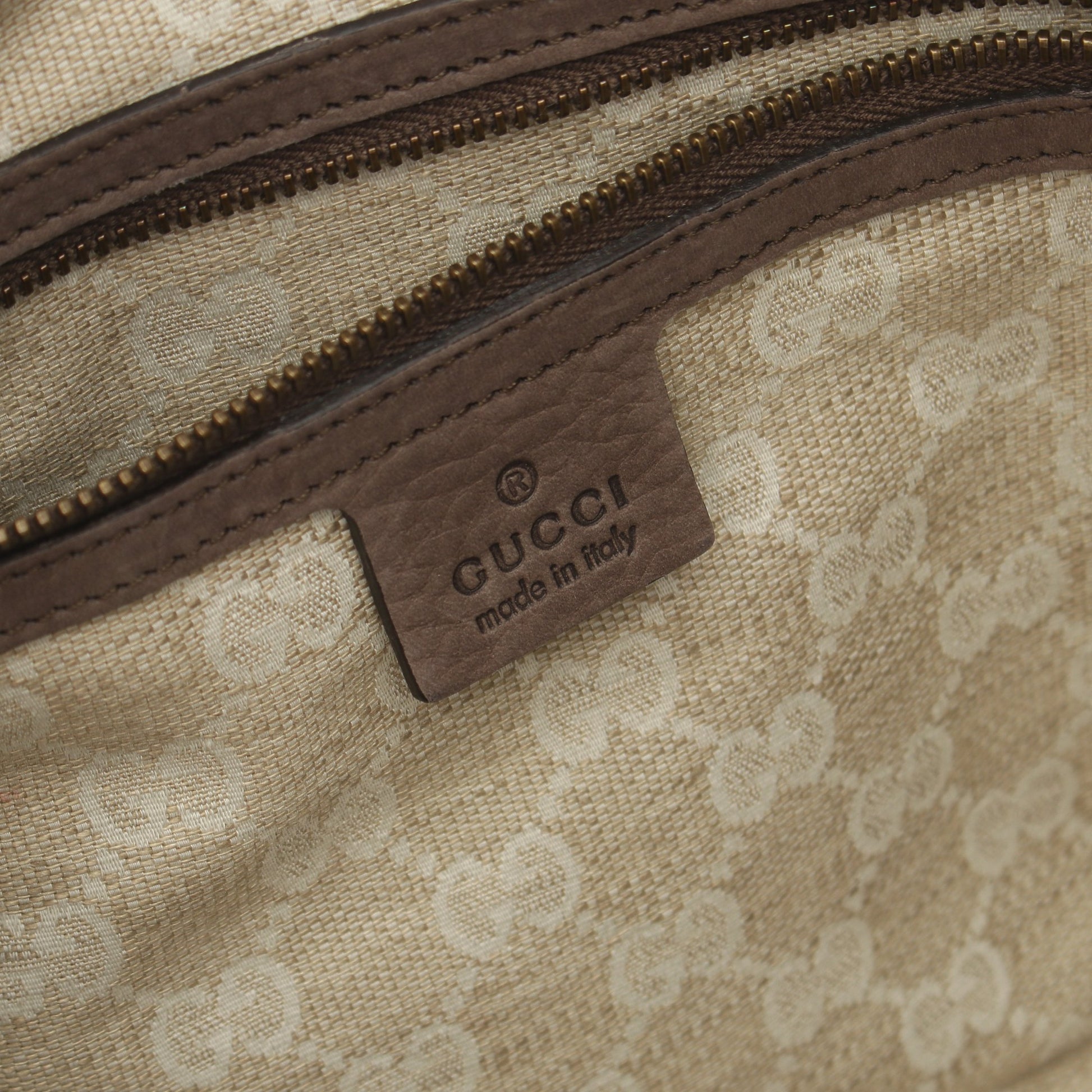 ソフト スティラップ ショルダーバッグ ヌバック グレーブラウン グッチ バッグ GUCCI