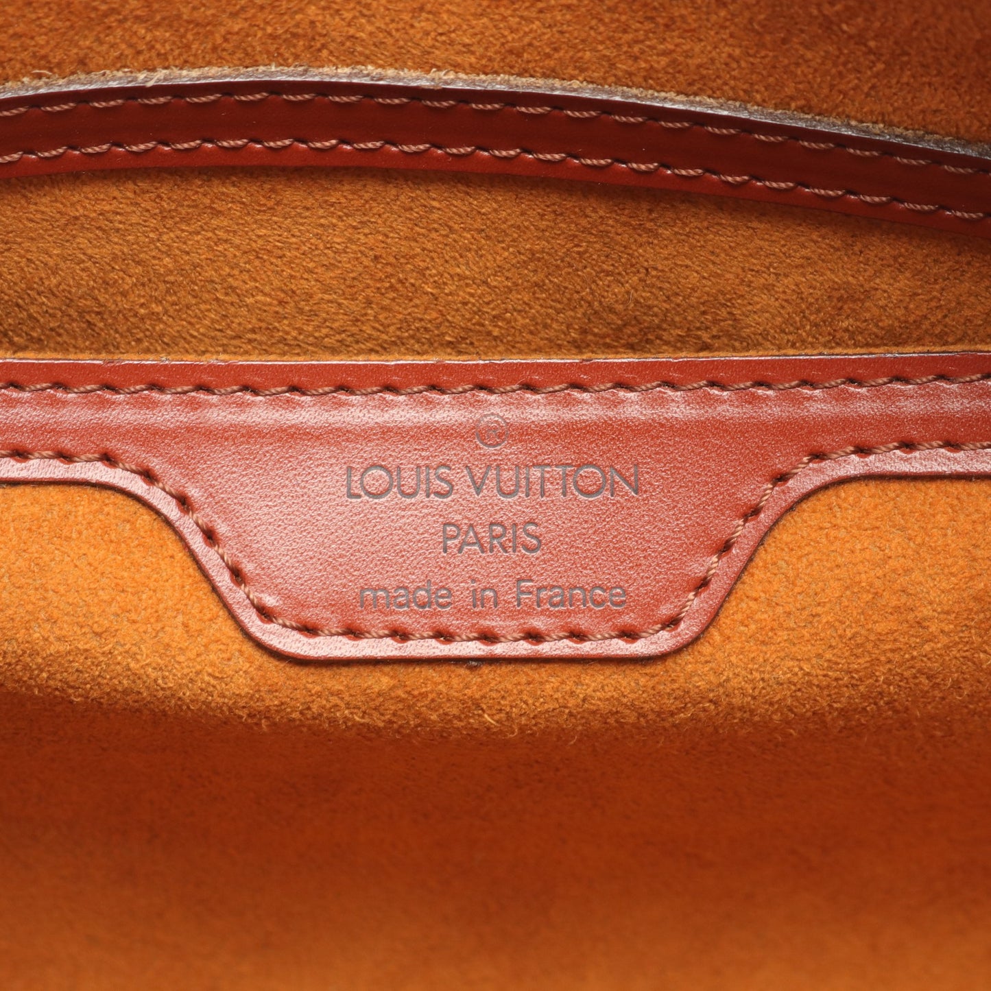 スフロ エピ ケニアブラウン ハンドバッグ レザー ブラウン ルイヴィトン バッグ LOUIS VUITTON