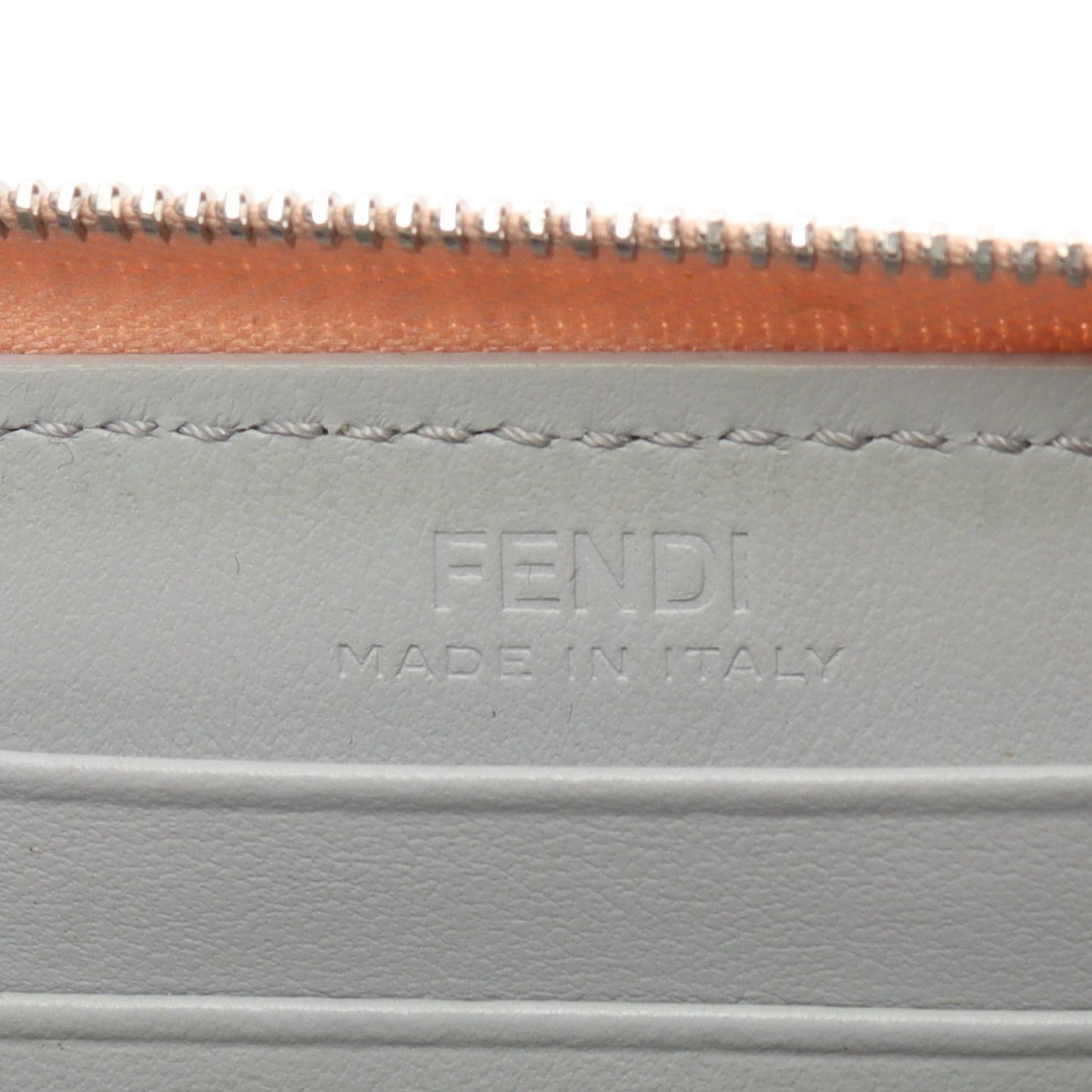 バッグバグズ モンスター ラウンドファスナー コインケース レザー ライトピンク マルチカラー フェンディ 財布・小物 FENDI