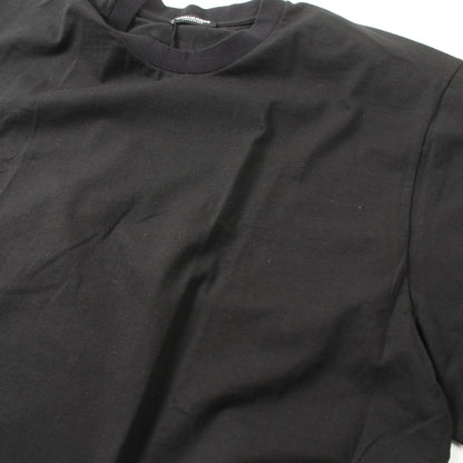 UNDERWEAR Tシャツ クルーネック コットン ブラック ディースクエアード トップス DSQUARED2