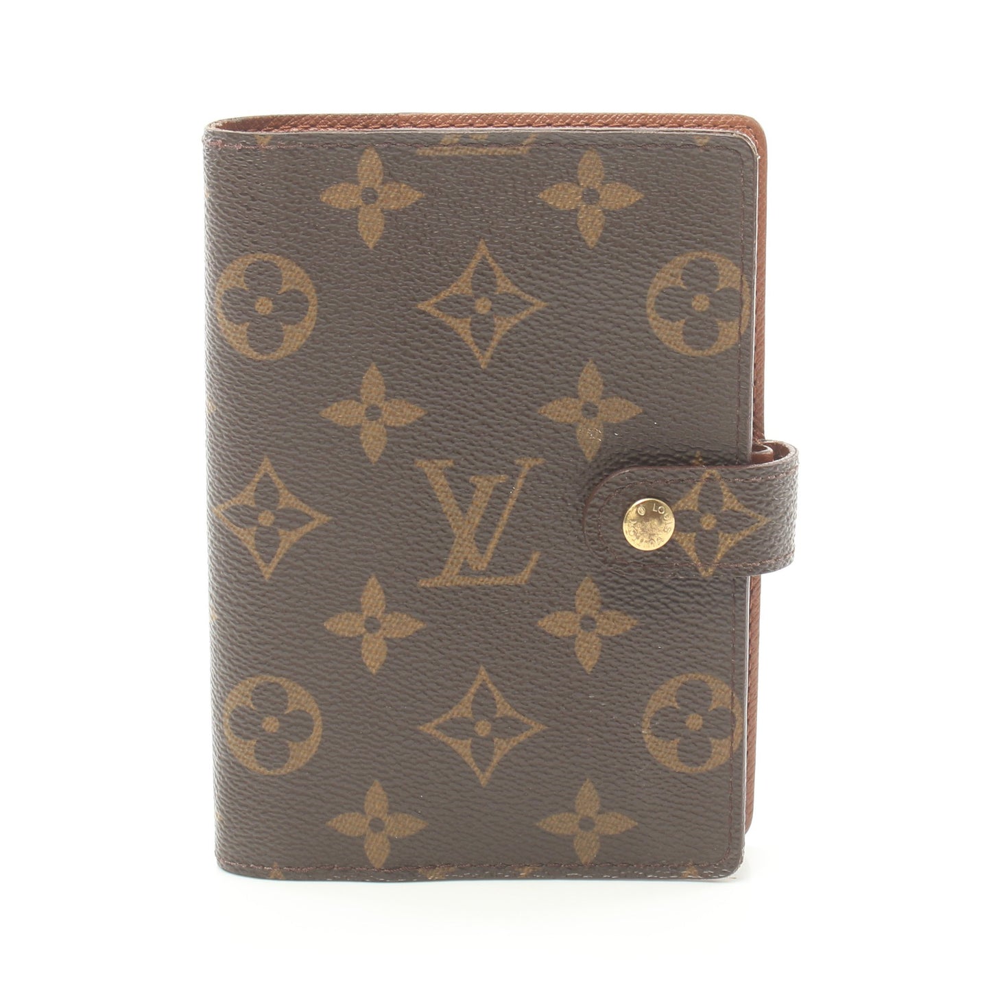 アジェンダPM モノグラム 手帳カバー PVC ブラウン ルイヴィトン 財布・小物 LOUIS VUITTON