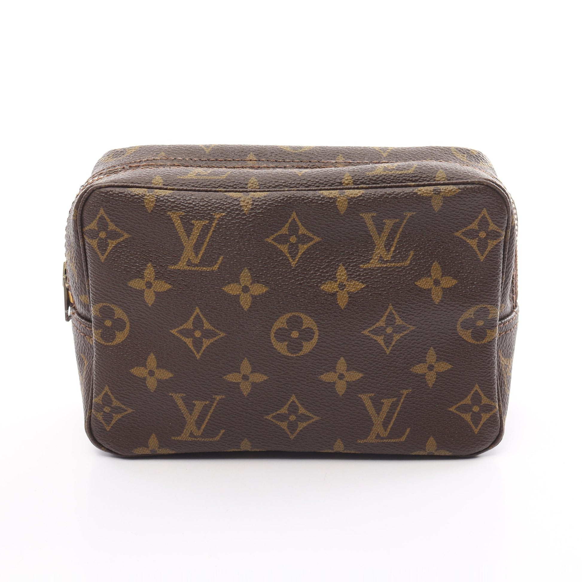 トゥルース トワレット18 モノグラム コスメポーチ PVC ブラウン ルイヴィトン 財布・小物 LOUIS VUITTON