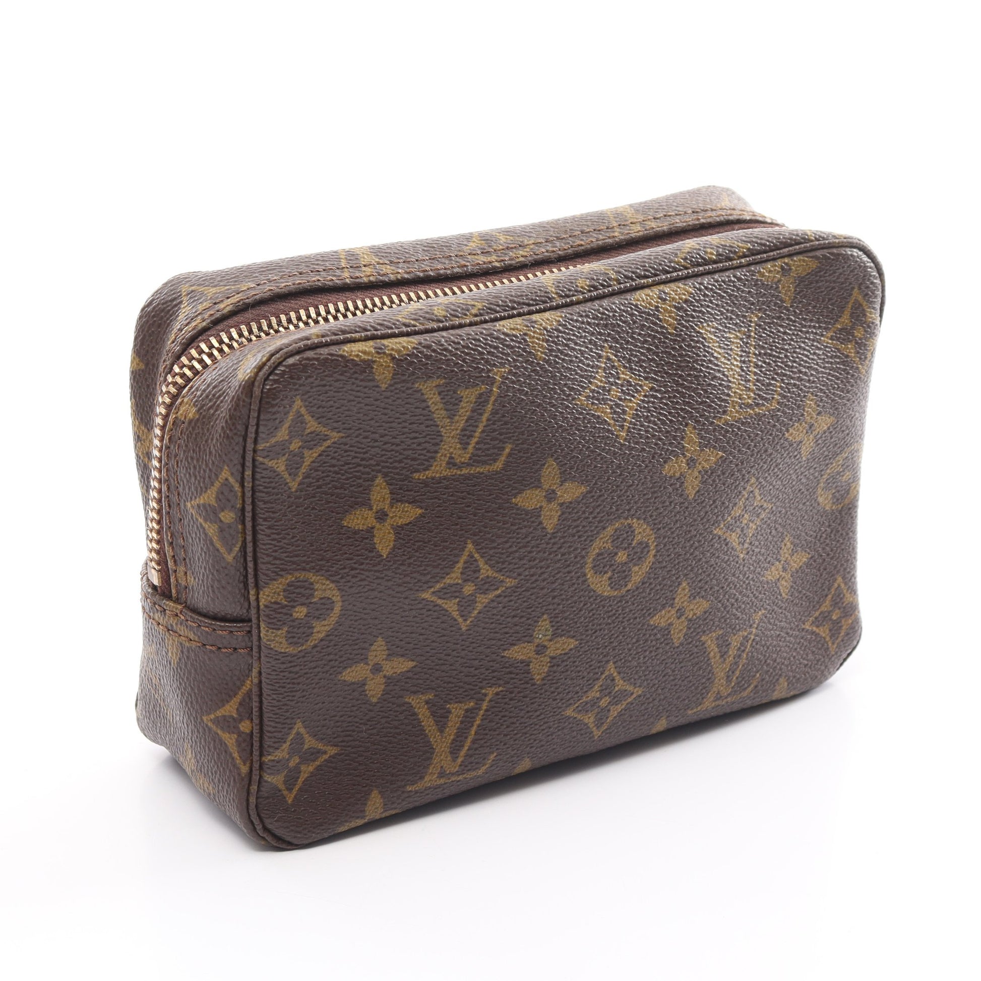 トゥルース トワレット18 モノグラム コスメポーチ PVC ブラウン ルイヴィトン 財布・小物 LOUIS VUITTON