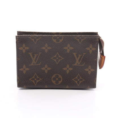 ポッシュ トワレ15 モノグラム コスメポーチ PVC レザー ブラウン ルイヴィトン 財布・小物 LOUIS VUITTON