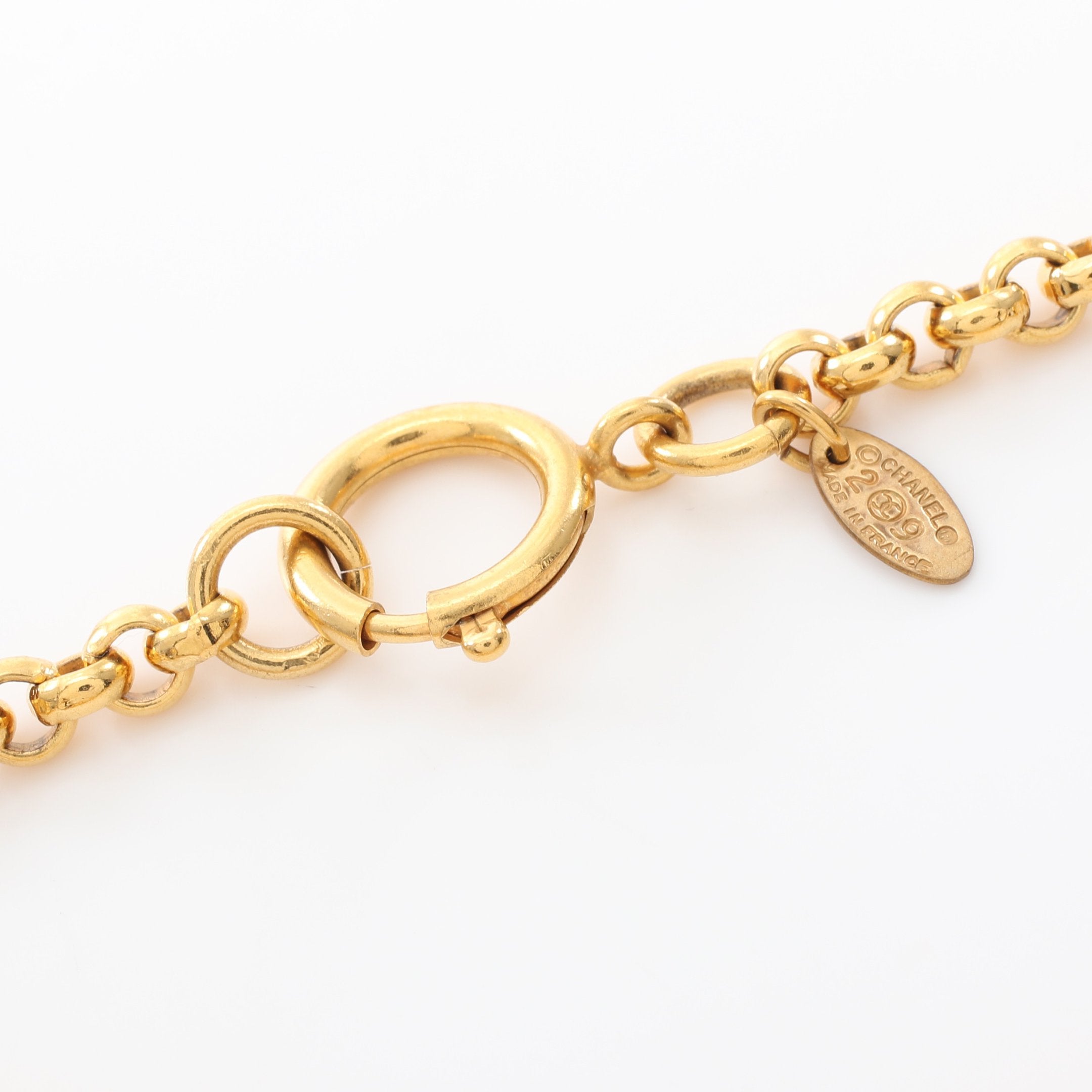 シャネル CHANEL ネックレス ココマーク 29 ゴールド