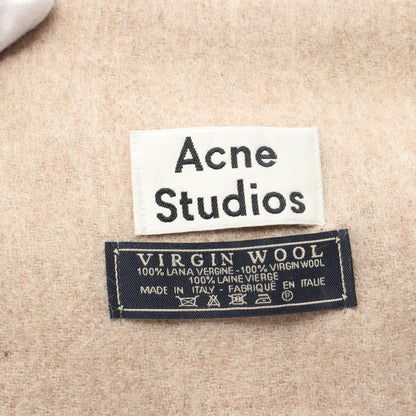 マフラー ストール ウール ベージュ フリンジ アクネストゥディオズ 財布・小物 Acne Studios