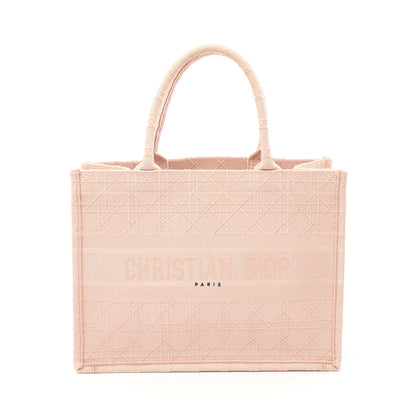 BOOK TOTE ブックトート カナージュ ハンドバッグ トートバッグ キャンバス ピンクベージュ クリスチャンディオール バッグ Christian Dior