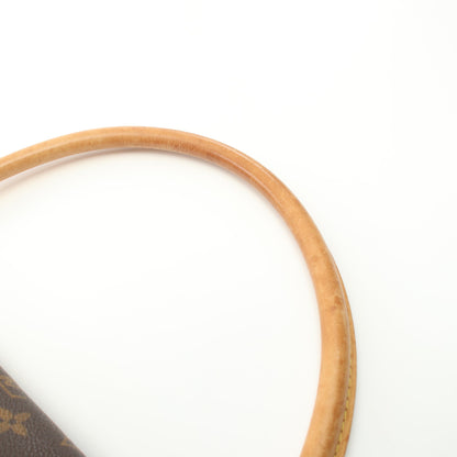 ミニルーピング モノグラム ハンドバッグ PVC レザー ブラウン ルイヴィトン バッグ LOUIS VUITTON