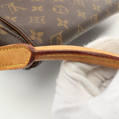 ミニルーピング モノグラム ハンドバッグ PVC レザー ブラウン ルイヴィトン バッグ LOUIS VUITTON