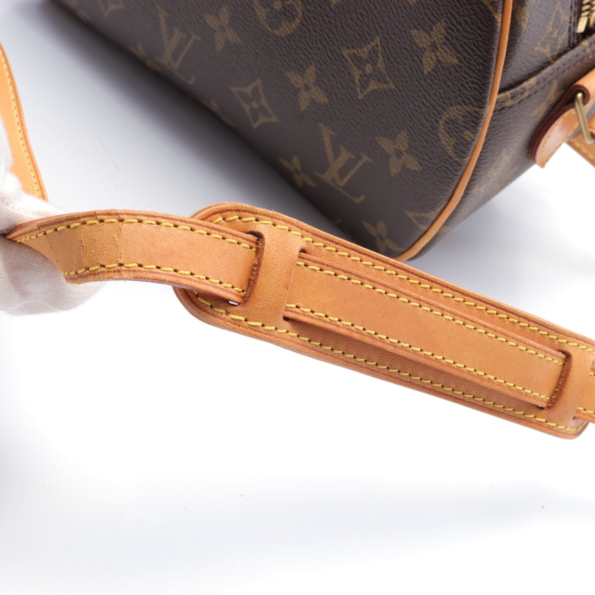 ブロワ モノグラム ショルダーバッグ PVC レザー ブラウン ルイヴィトン バッグ LOUIS VUITTON